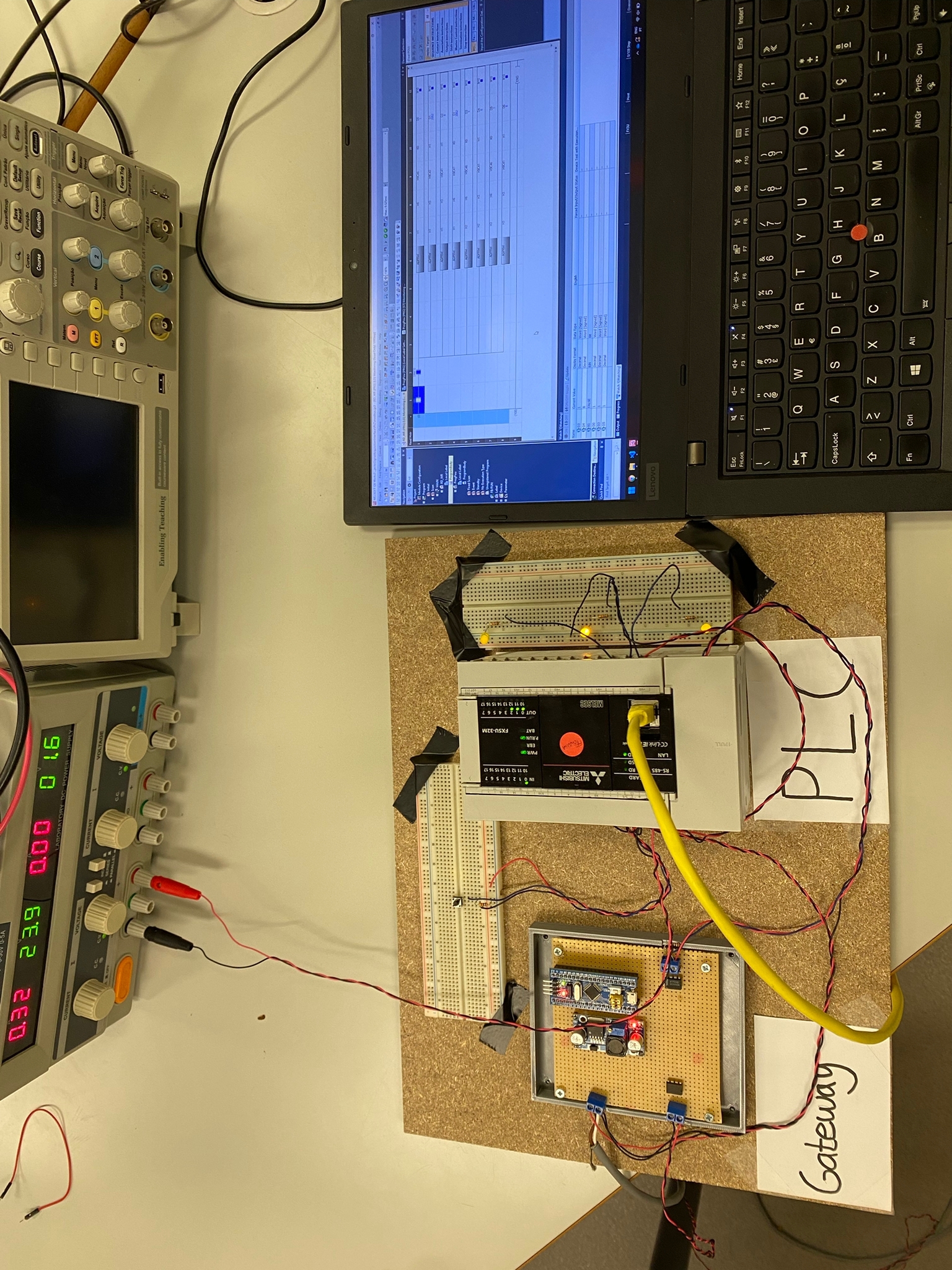 Figura 7 - Set up testes